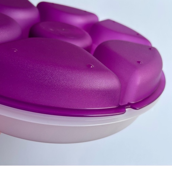 Tupperware Dining Tupperware Serving Center Set Purple Poshmark